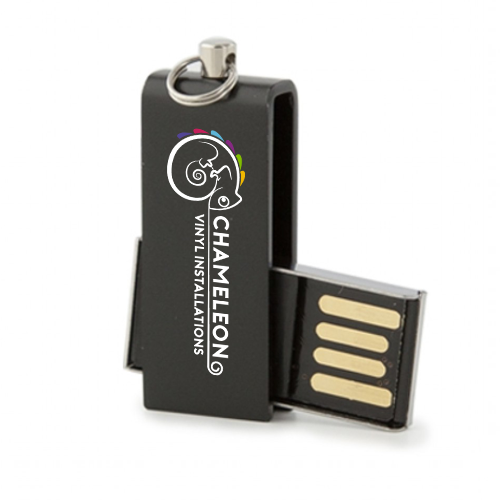 mini swivel usb drives with your logo for giveaway