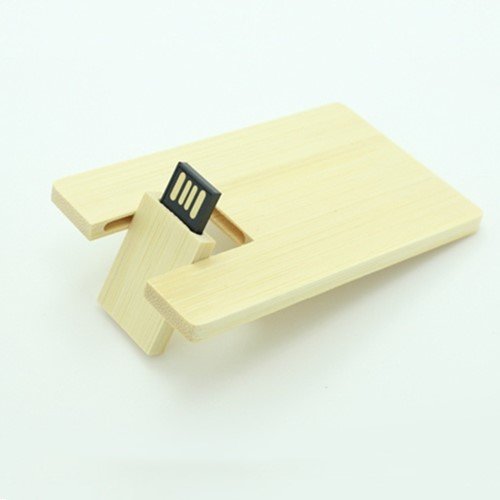 wooden card usb drive for promotions 2G