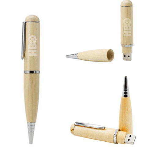 promotional wooden pen usb pen drive