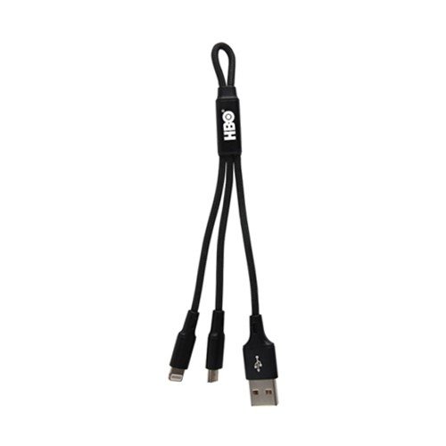 2 in1 usb nylon cable for promotions