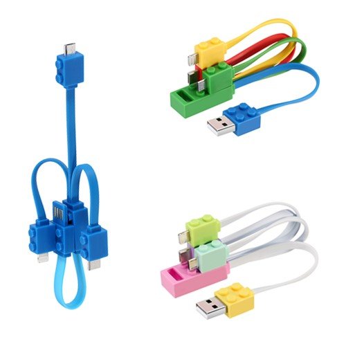 3 in 1 lego charging cable