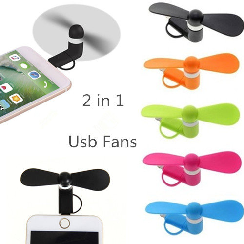 promotional 2 in 1 cell phone usb fan