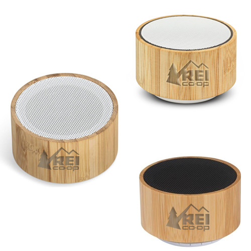 Bamboo portable wireless speaker